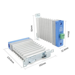 รีเลย์ SSR แบบเฟสเดียว Xtester-1DA4860-Ultra-Thin 25A ขนาดเล็กพิเศษ พร้อมระบบป้องกันความร้อนในตัว สำหรับราง - Product Image 4