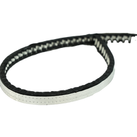 Joint d'étanchéité flexible en butyl et silicone pour portes vitrées doubles - Conception industrielle à visser
