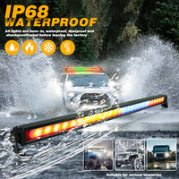 Universelle RGB Chase Licht leiste mit Blitz mustern: Wasserdichte LED für Jeep, ATV, UTV & 4x4 Offroad Trucks