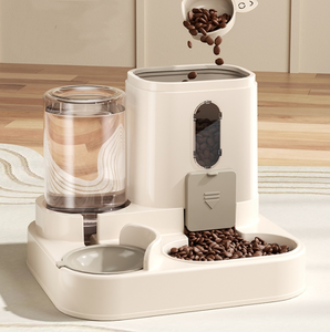 Bol pour animaux de compagnie, alimentation et eau intégrées, distributeur <span class=keywords><strong>automatique</strong></span> d'eau et de nourriture pour chiens et chats - Product Image 3