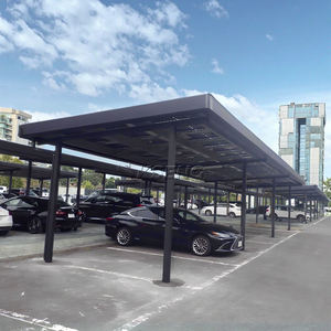 Fácil de instalar Atacado Solar Alumínio <span class=keywords><strong>Carport</strong></span> Montagem Sistema Car Parking Rack Estrutura - Product Image 3