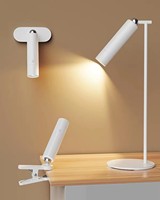 Lampe murale à clip magnétique multifonctionnelle LED Contrôle tactile Moderne Salon Lampe de bureau de taille moyenne Protection des yeux