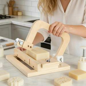 Cortador de Jabón y Mantequilla de Madera, Herramienta de Corte para Manualidades, para Panadería Casera y Uso Comercial - Product Image 2
