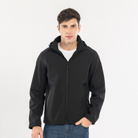 Veste souple de haute qualité hommes coupe-vent chaud randonnée vestes vêtements de randonnée imperméable respirant manteau