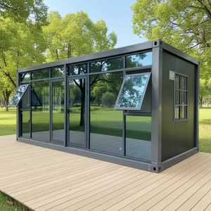 Casa Contenedor Modular de Acero Versátil, Expandible, Colorida, Impermeable, de Fácil Instalación y Diseño Desmontable de 40 Pies - Product Image 2