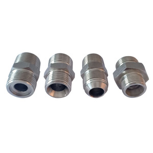 ข้อต่อไฮดรอลิกเกลียวสแตนเลส Jingao M16 1.5 ข้อต่อตรงแบบตัวผู้ สำหรับท่อน้ำมันแรงดันสูง - Product Image 4