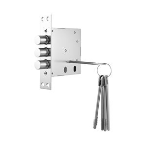 גוף מנעול דלת מכשף עם 3 ברגים מנעול פלדה מוצק - Product Image 1