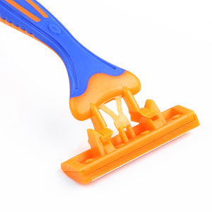 Rasoir <span class=keywords><strong>d</strong></span>épilatoire jetable à 3 lames pour femmes Rasoir sensible avec vitamine E et aloès - Product Image 3