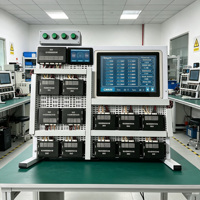 Sistema de Gestión de Baterías (BMS) HV 96S 128S 256S 400V 512V 1024V 300A 500A 600A en Cascada con CAN, RS485, PC, GPS, NTC, Temperatura, BT, LiFePO4 y Equilibrio Automático