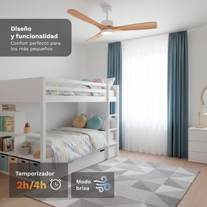 Ventilador de Techo Grunkel Skystyle52 de 52 Pulgadas con Luz y Control Remoto - Product Image 3