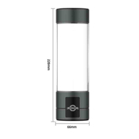 Bouteille d'eau hydrogénée domestique du fabricant d'origine, électrolyse de l'eau SPE PEM avec absorption d'hydrogène, bouteille d'eau hydrogénée