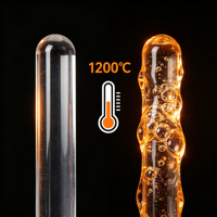 Barre de silice fondue de haute pureté JGS2 sur mesure, diamètre 1-100 mm, transmission lumineuse 90 %, polie et transparente