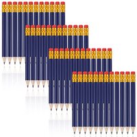 Outils d'écriture de conception populaires Mini crayons de golf standard en graphite bleu foncé abordables de vente directe en vrac personnalisée