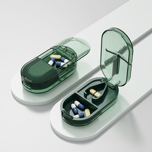 Portable Small 6 Compartments Travel Daily Weekly Pill Organizer Medicine Vitamin Container Case - Product Image 1
