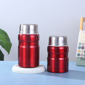 Mini Portable 304 Stainless Steel Water Bottle <b>Containers</b> Milk Breakfast Cup Double Walled Hoted <b>Food</b> Flask - Product Image 5