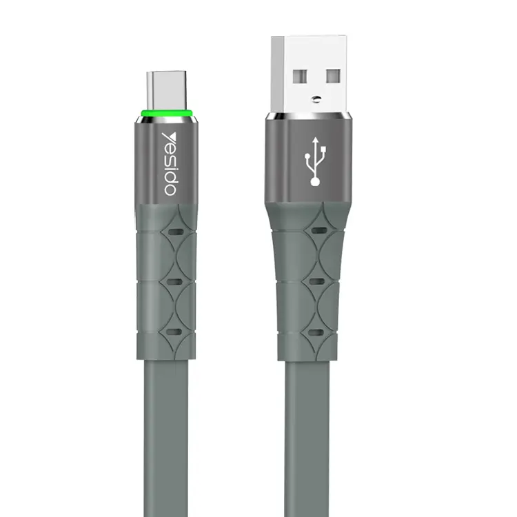 Newest Design TPE Flat Charge Cable Wire 2.4A Charging Usb Data Line Cable For IP 11