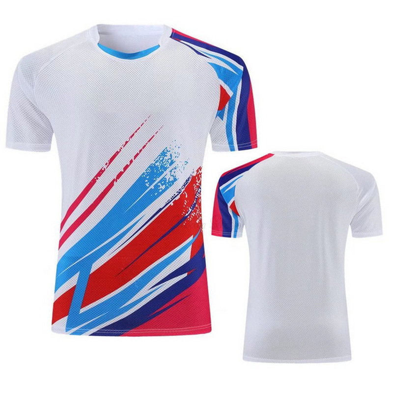 Design Your Own Sports Jersey Badminton Top Customized Pro Team Tennis Tshirt Training Tennis Shirts