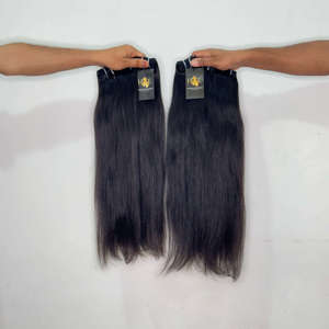 Fournisseurs de Cheveux Humains Naturels Bruts d'Inde, Fournisseur de Mèches de Cheveux Humains Ondulés Bodywave avec Cuticules Alignées - Product Image 1