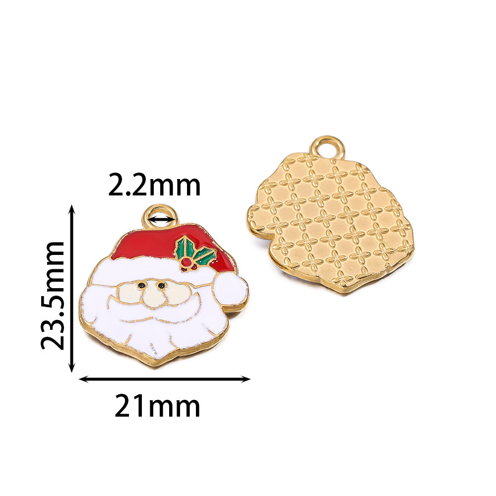 Pendentif de Noël Huile Coulée 2006