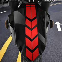 Autocollant de garde-boue de moto, bande réfléchissante pour véhicule