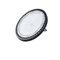 Lumière LED UFO à haut rendement lumineux de 200 W homologuée CE pour entrepôt industriel et atelier, télécommande, garantie de 5 ans, aluminium IP65
