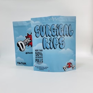 Vente en gros de sachets en mylar de 3,5 g, emballage refermable, résistant aux odeurs, sachet à fermeture éclair auto-scellant, emballage en plastique, sachet en aluminium - Product Image 2