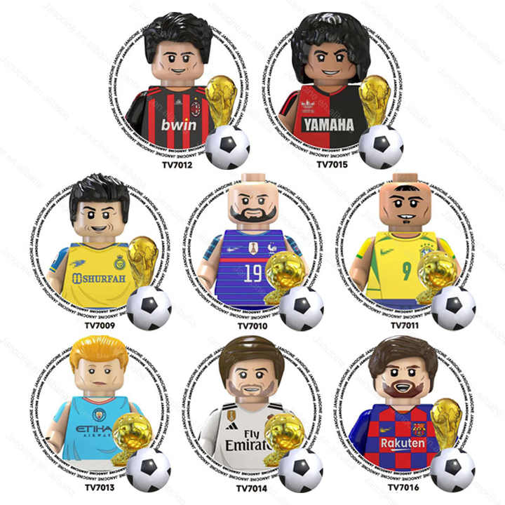 TV6502 Soccer Football Player World Star KAKA Messi Mini Action