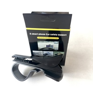 Hippo Clip Car Dashboard Phone Holder Adjustable Height Black Universal Navigation Mount - Product Image 4