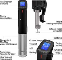 Mini mijoteuse électrique numérique, machine à sous-vide, bâton INKBIRD, mijoteuses sous vide professionnelles, sous-vide