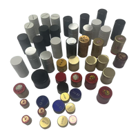Bouchon à vis en aluminium et plastique Topack 28 mm 33 mm pour bouteille de vodka, bouchons de bouteille en verre inviolables