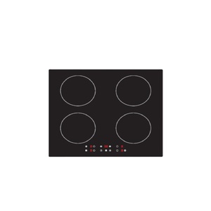 Placa <span class=keywords><strong>de</strong></span> Cocina Eléctrica <span class=keywords><strong>de</strong></span> Inducción Integrada <span class=keywords><strong>de</strong></span> <span class=keywords><strong>4</strong></span> Quemadores, Color Dorado, con Control Táctil, Bloqueo para Niños, Superficie <span class=keywords><strong>de</strong></span> Vidrio, 7800W, para Uso Doméstico - Product Image 1