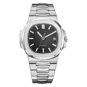 Nuevo Reloj Mecánico de 41 mm con Movimiento NH35, Correa de Acero Inoxidable, Resistente al Agua, con Esfera y Agujas - Product Image 2