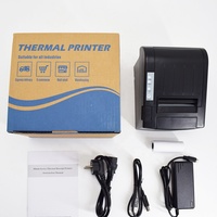 Printer Thermal Kecepatan Tinggi 300mm/s 80mm dengan Alas Logam untuk Sistem POS Meja