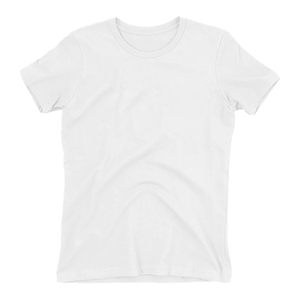 Camiseta de Manga Corta con Cuello Redondo, Estilo Urbano, Ecológica y Transpirable para Mujer, Hecha de Felpa Sólida de 280g de Algodón Orgánico - Product Image 1