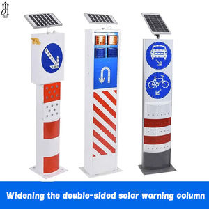 中国製の安価なPU製道路安全フレキシブルボラード、交通標識ポスト、警告ポスト - Product Image 1