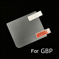 Protecteur d'écran LCD HD transparent pour GameBoy Advance Color Pocket GB GBA GBC GBM GBP GBA SP, film protecteur PET