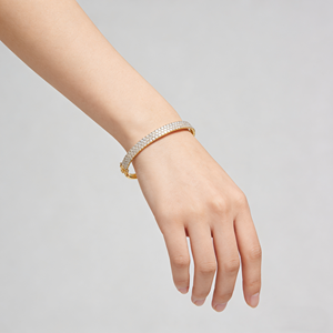 Bracelet de fiançailles classique en or massif 10K/14K/18K avec diamant rond brillant cultivé en laboratoire CVD IGI/HPHT pour hommes et femmes - Product Image 2