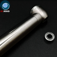 Roulement dentaire SR144TLZNW à une rangée, précision P4, en céramique, étanchéité ZZ, 3.175x6.35x2.78mm, avec cage