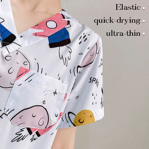 Traje <span class=keywords><strong>de</strong></span> hospital elástico <span class=keywords><strong>de</strong></span> 4 vías Uniforme <span class=keywords><strong>de</strong></span> exfoliación médica Transpirable Durable Estética Salones <span class=keywords><strong>de</strong></span> belleza Ropa <span class=keywords><strong>de</strong></span> <span class=keywords><strong>trabajo</strong></span> para mujeres - Product Image 4