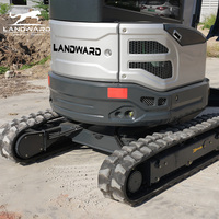 Mini-excavatrice sur chenilles Landward neuve pour usage domestique – Prix des excavatrices de 1 et 2 tonnes – Petite pelle compacte avec certifications CE EPA/Euro V – En promotion