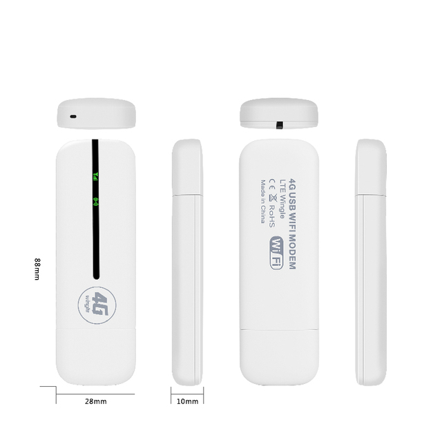 China Wholesales 4G Lte SIM Card Modem 150Mbps Cat 4 Wifi Dongle Lte Wifi Usb Sim Card Slot 4g Dongle