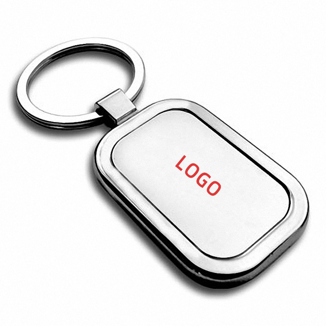 Wholesale Souvenir Gift Personalized Custom Design Your Company logo Promotional Gift Blank Metal Keychains for Promotion Gift