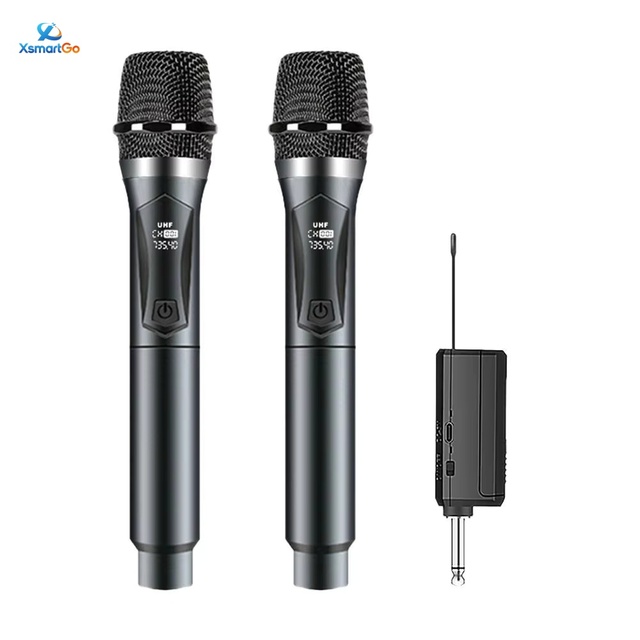 UHF Wireless Microphone for Home Karaoke Stage & KTV - Professional Handheld Mic with High Volume & Superior Sound