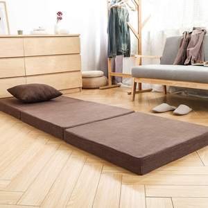 Meilleure vente au japon corée matelas en mousse triple pliable Gel mousse à mémoire de forme coussin de Massage en mousse confortable avec quatre ceintures réglables - Product Image 4