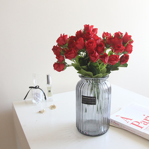 Exquisito ramillete de capullos de rosa pequeños, accesorios DIY para el hogar, boda, ramo de novia, proyecto de decoración de pared, arreglo floral. - Product Image 5