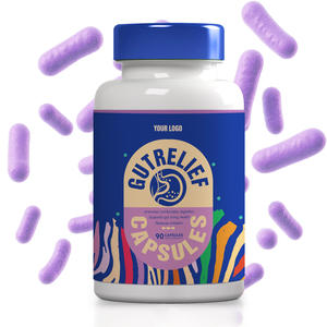 Capsules pour la santé intestinale à base de plantes avec extrait de feuille d'aloe vera et extrait de racine de guimauve, formule à base de plantes - Product Image 3