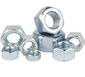 Visserie Boulon hexagonal et écrou DIN934 Tête métrique Port de Tianjin Acier au carbone gratuit Vente chaude Usine M22 8.8 4.8 Écrous zingués 2 tonnes - Product Image 4
