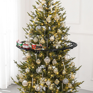 Tren Eléctrico Luminoso Colgante, Juego de Regalo de Navidad, Decoración Navideña Creativa - Product Image 4