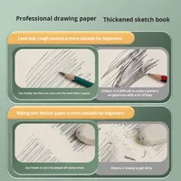 Carnet de croquis A4 pour étudiants, dessin artistique, croquis rapide, papier épaissi 16K, spirale, peinture gouache, fond rigide, carnet de dessin en gros