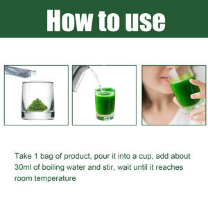 Suplemen Diet Bubuk Rumput Barley Instan Premium untuk Dewasa Grosir OEM dengan Manfaat Antioksidan - Product Image 5